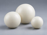CGI product concept of PA6 / PA66 Nylon Balls; illustrative material and geometry