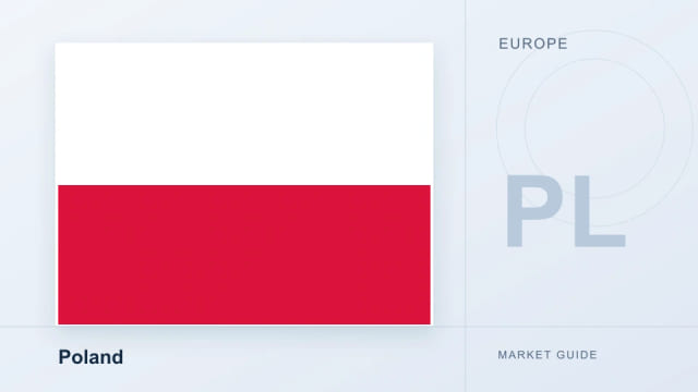 Poland flag on a MEITUO local market guide cover