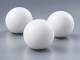 CGI product concept of PTFE Balls; illustrative material and geometry