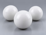Concept de produit CGI de billes en acétal POM ; matériau et géométrie illustratifs