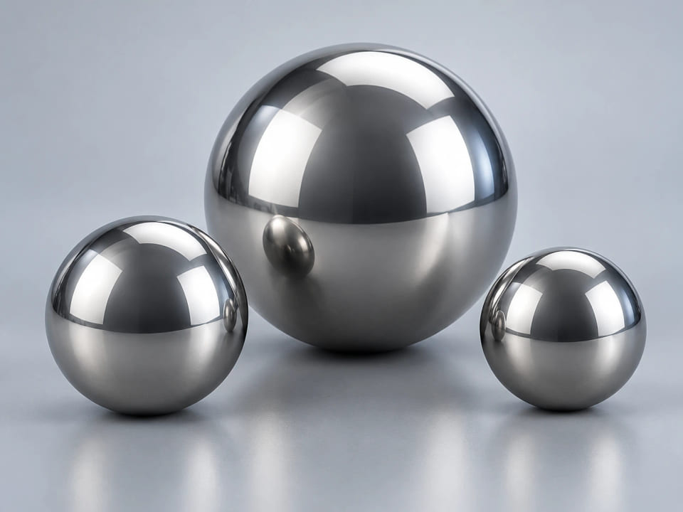CGI product concept of Valve balls