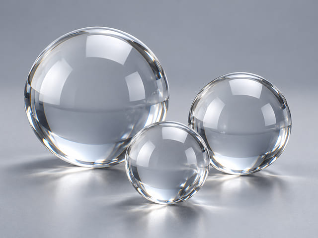 CGI illustration of PMMA Balls