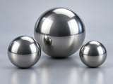 CGI product concept of Precision Valve Balls; illustrative material and geometry