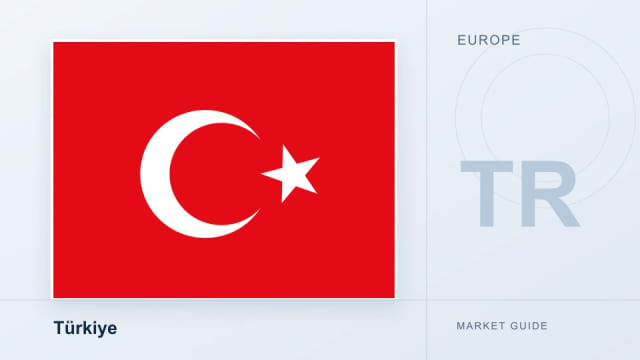 Türkiye flag on a MEITUO local market guide cover