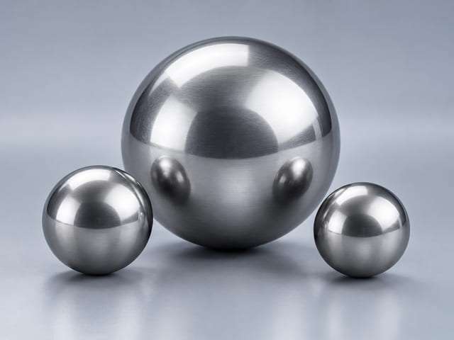CGI illustration of AISI 1085 Carbon Steel Balls