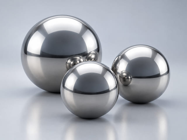 CGI illustration of 316/316L Stainless Balls