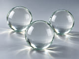 CGI product concept of Soda-Lime Glass Balls; illustrative material and geometry